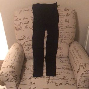 HOLD Black over the belly leggings!